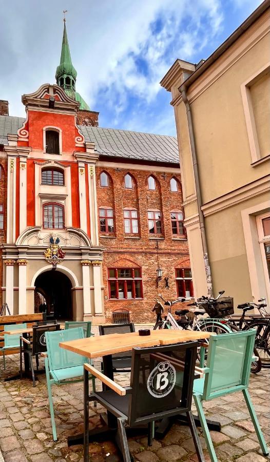 Pension Altstadt Moench In Top Lage Preis Inclusive 5 Prozent Bettensteuer Und Fruehstueck Stralsund Exterior photo